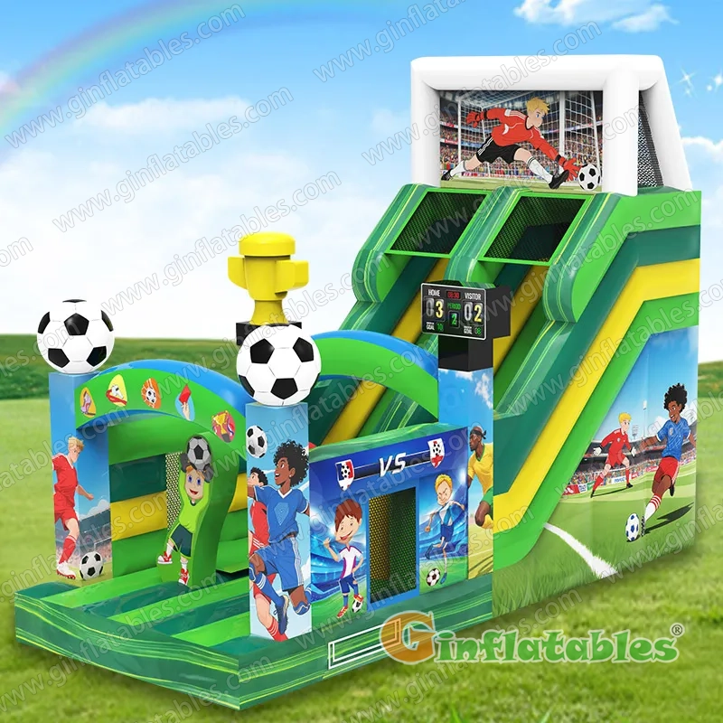 Football Inflatable Slide